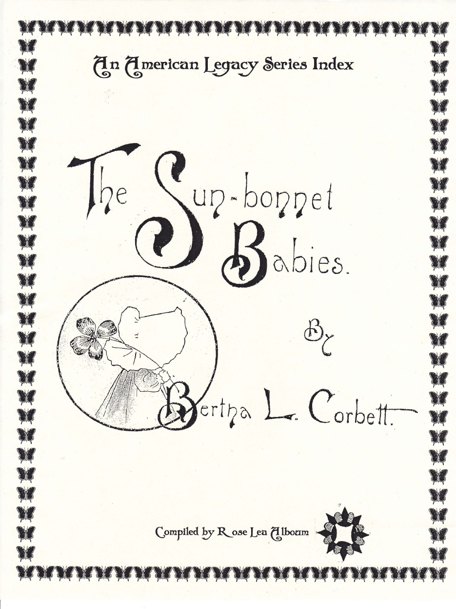 The Sunbonnet Babies by Bertha L. Corbett